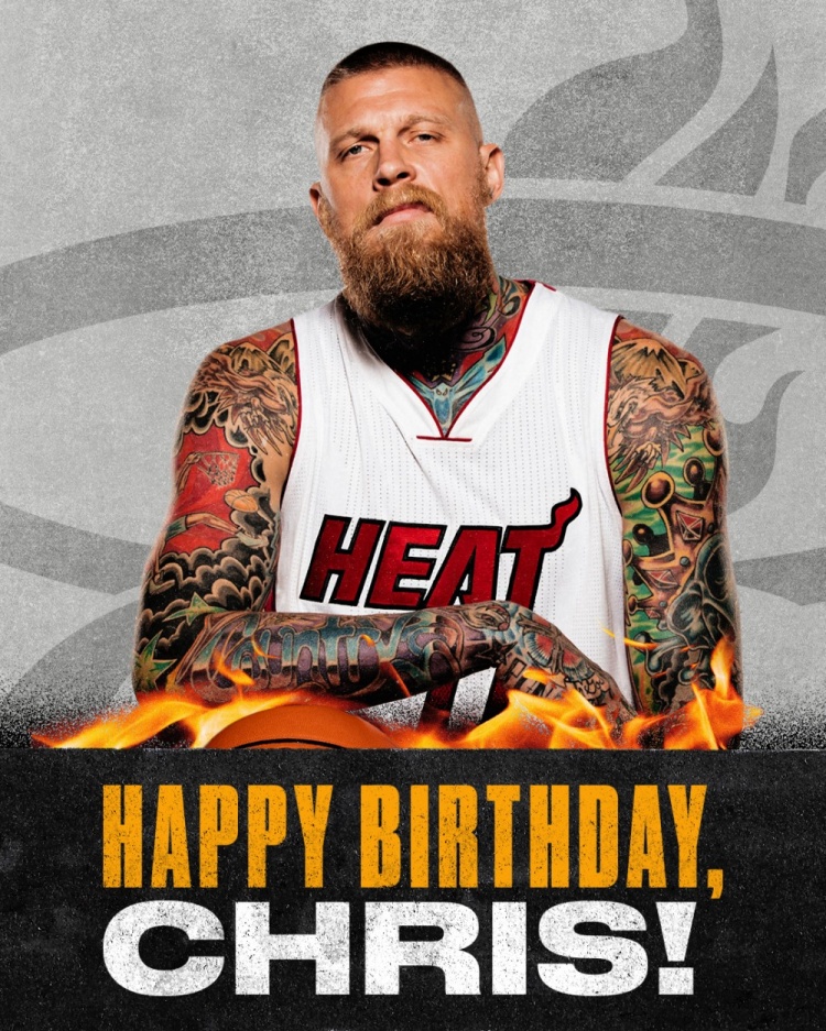 华体会-🎂真挚的祝福！热火官方祝鸟人安德森47岁生日快乐🎂